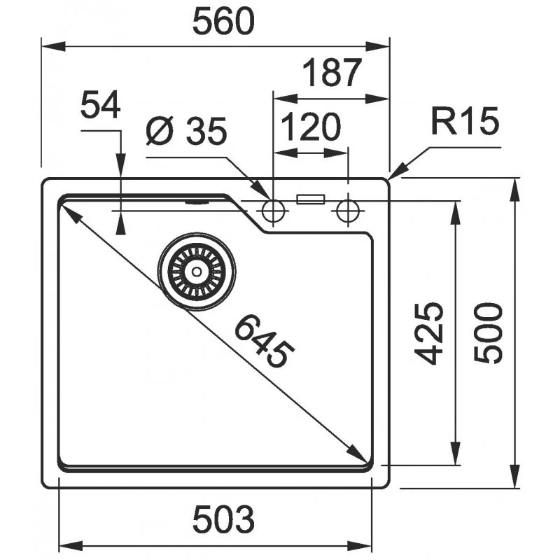 Franke Urban UBG 610-56 Fragranit+ Évier De Cuisine à Encastrer, Noir Mat 4 Franke Urban UBG 610-56 Fragranit+ Évier De Cuisine à Encastrer, Noir Mat – Image 2