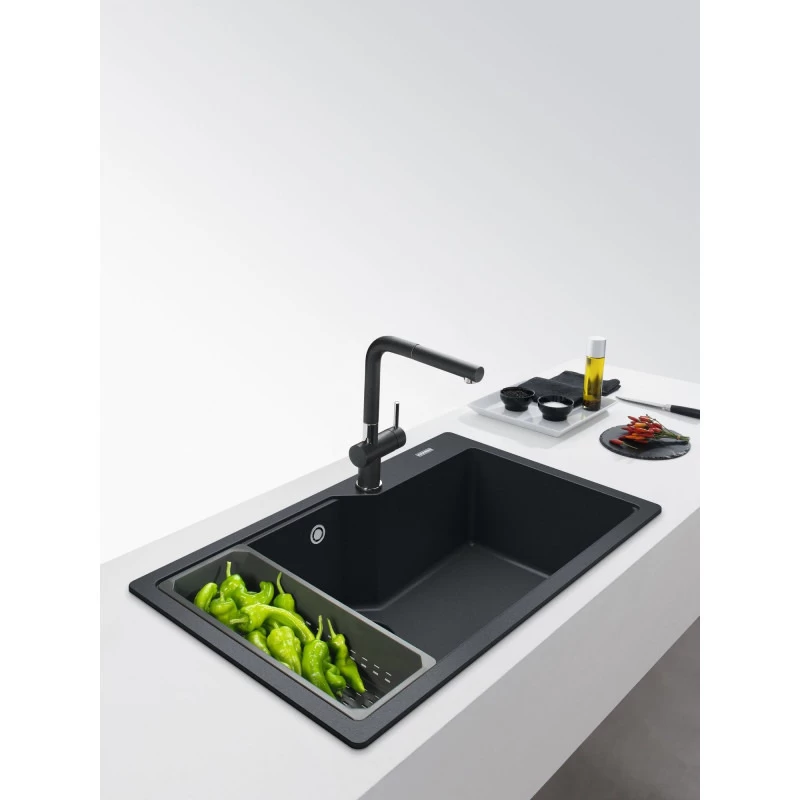 Franke Urban UBG 610-78 Fragranit+ Évier De Cuisine à Encastrer Onyx 4 Franke Urban UBG 610-78 Fragranit+ Évier De Cuisine à Encastrer Onyx – Image 2