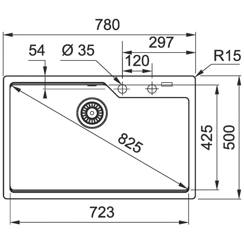 Franke Urban UBG 610-78 Fragranit+ Évier De Cuisine à Encastrer Onyx 5 Franke Urban UBG 610-78 Fragranit+ Évier De Cuisine à Encastrer Onyx – Image 3